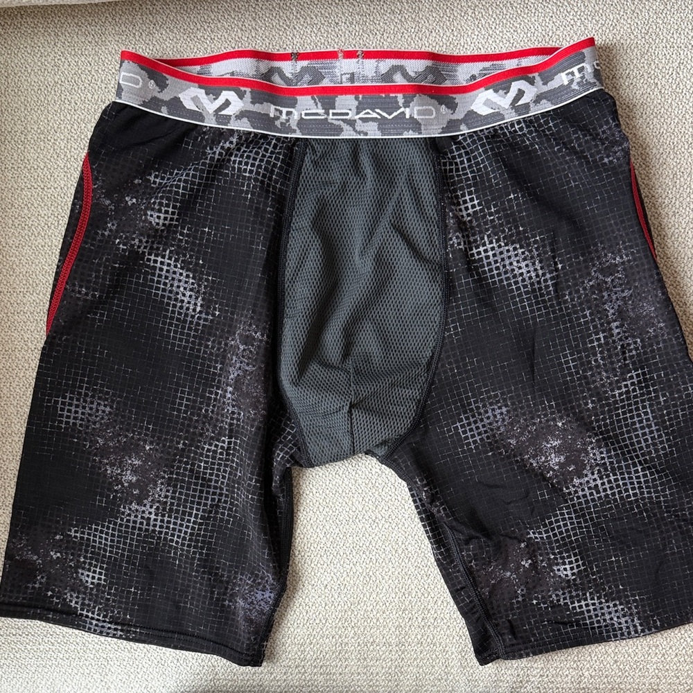 Mcdavid Padded Compression Shorts - image 1